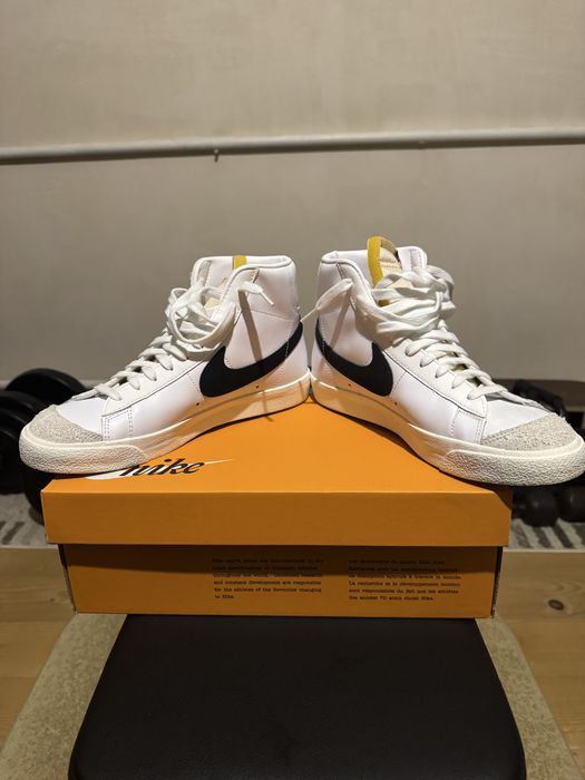 Nike Blazer Mid ’77 Vintage White/Black (BQ6806-100), размер EU 42