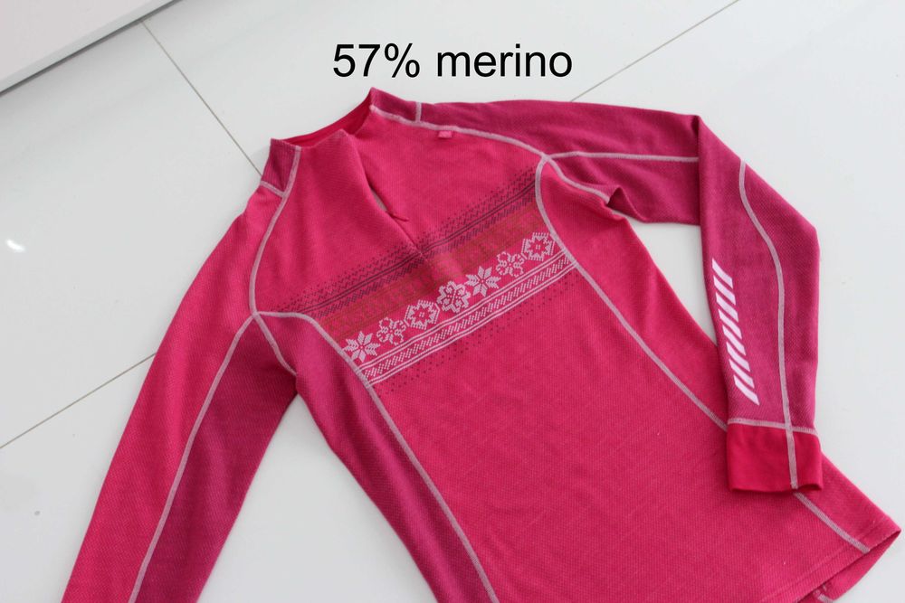 Helly Hansen 57% merino bez wad M/S