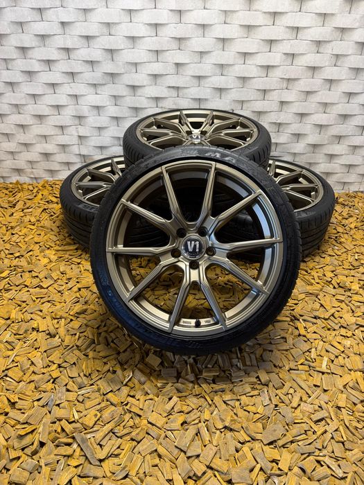 Felgi koła 19 cali v1 letnie 7mm 5x112 vw audi seat skoda golf a3 a4 leon
