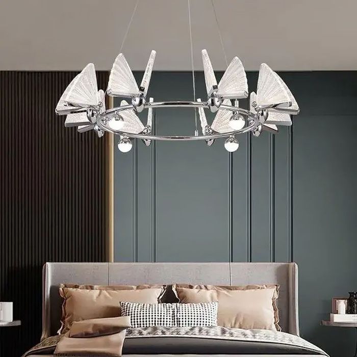 Світлодіодна люстра підвісна люстра,люстра метелик