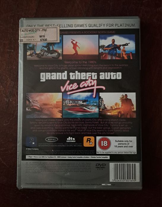 Grand Theft Auto Vice City PS2