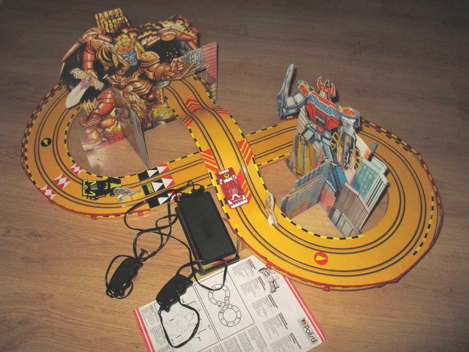 Pista de carrinhos Power Rangers Mighty Morphin Polistil