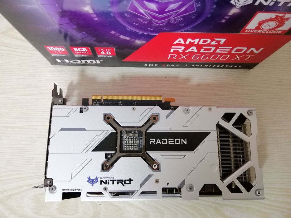 Видеокарта SAPPHIRE NITRO+ Radeon RX 6600 XT: 7 500 грн. - Комплектуючі ...