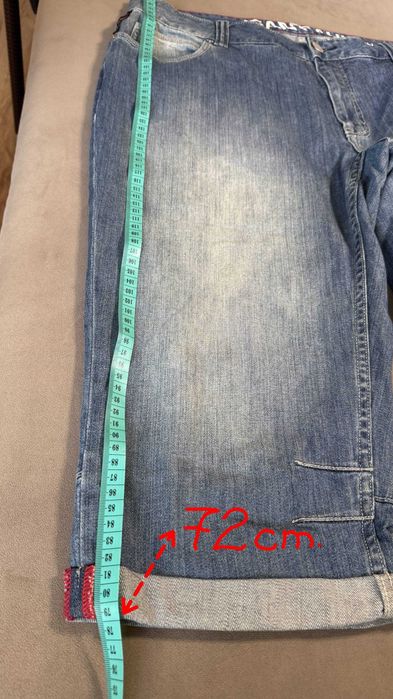 Spodenki, bermudy, capri, jeansowe męskie, Jean Paul r. XL-super stan