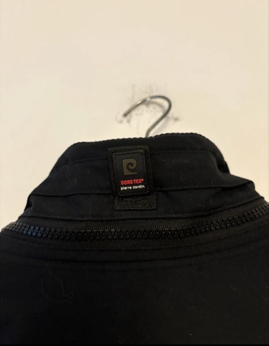 Kurtka meska Pierre Cardin Gore Tex czarna ocieplana