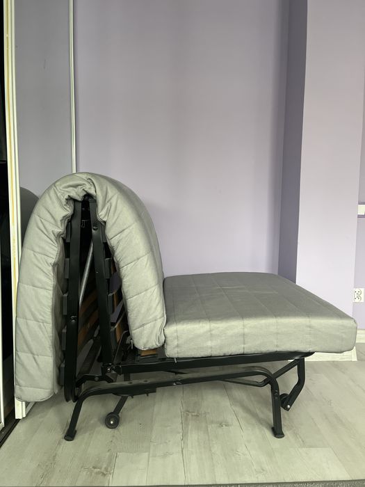 Dwa rozkladane fotele IKEA