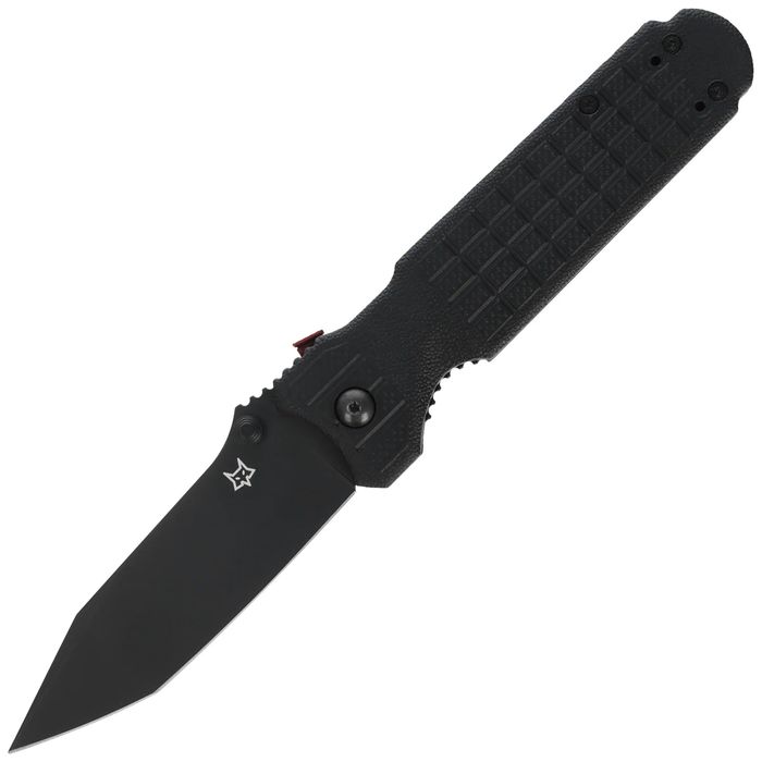 Nóż automatyczny Fox Predator Evolution Black FRN, Black Idroglider Niolox (FX-449 B)