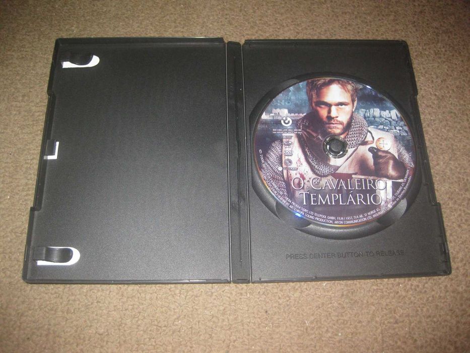 DVD "O Cavaleiro Templário" com Joakim Nätterqvist