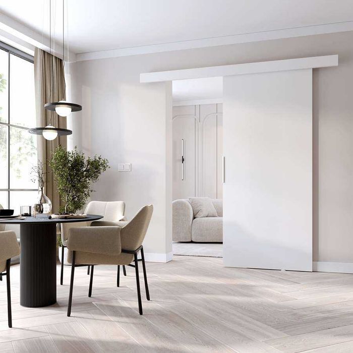 Drzwi przesuwne naścienne pokojowe MATI 80cm x 205cm