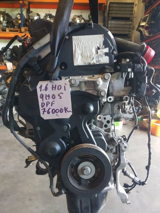 MOTOR 1.6 HDI 9H05 9HR COM 76000KM COM GARANTIA.