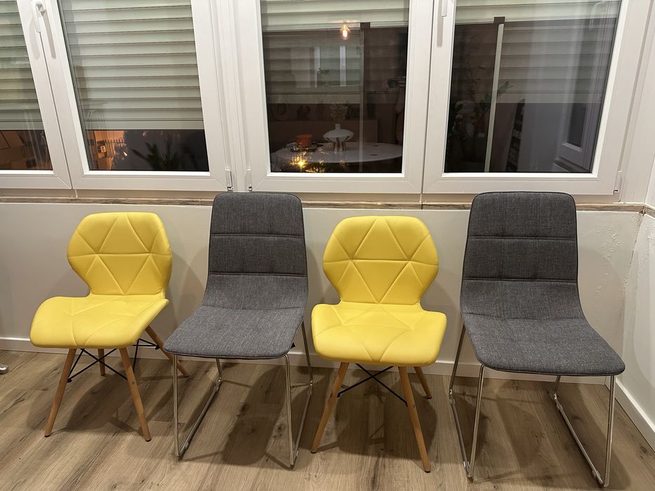 4 cadeiras  sem marcas de uso