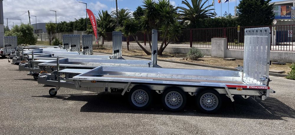 Atrelado para Máquina Giratória - Reboque para Máquina Bobcat - Traillers para escavadora