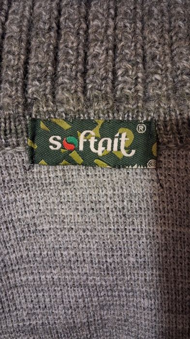 Шерстяная кофта женская, кардиган винтажный  100% шерсть, XXL