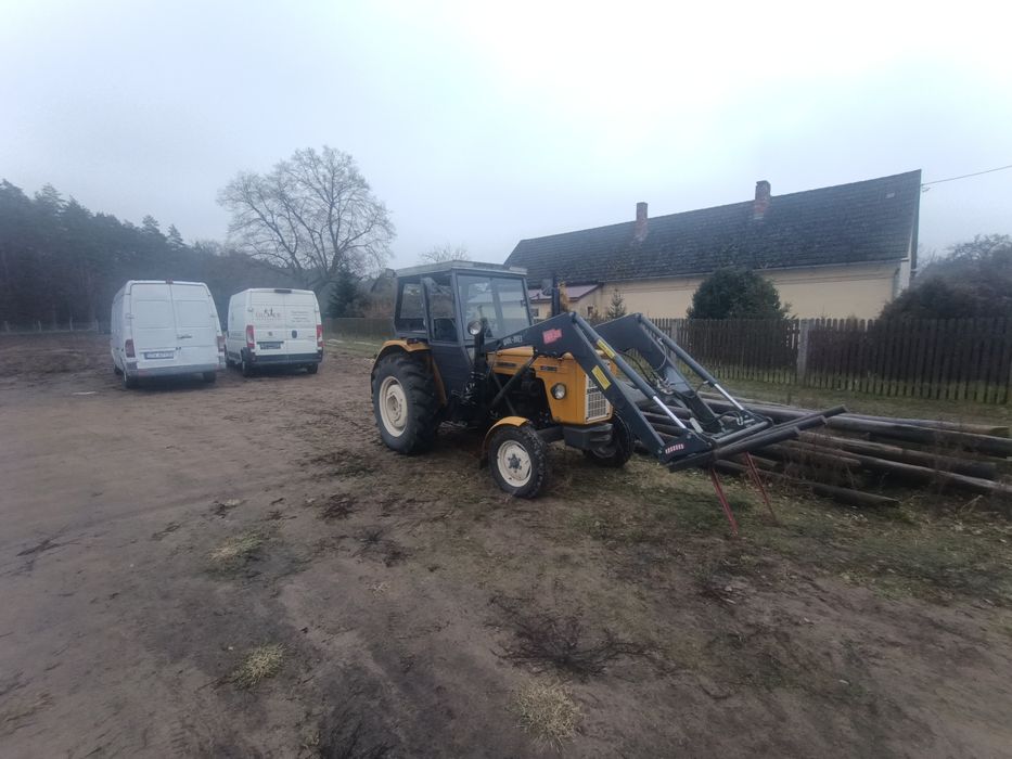 Traktor Ursus C360 3p z turem