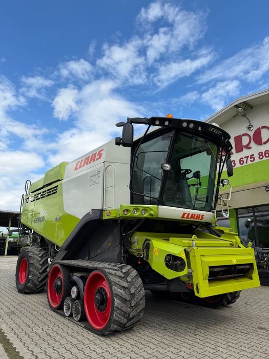 Claas LEXION 660 TT 4x4  kombajn zbożowy CLAAS LEXION 660 TT Terra Trac napęd 4x4