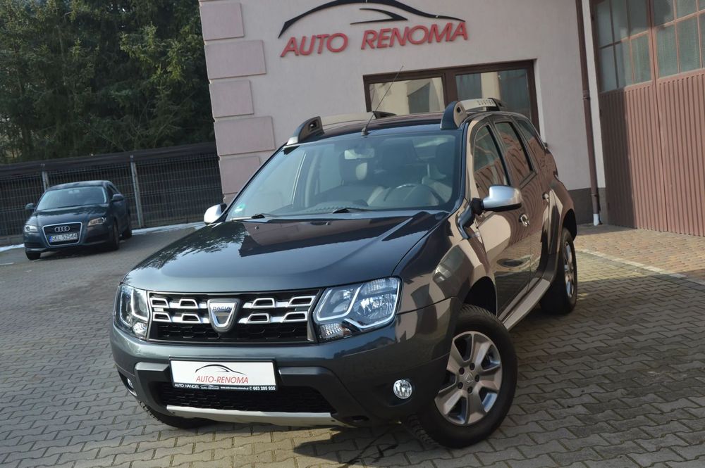 Dacia Duster 1.2;125ps,ASO131t.km.Bezwyp.Nawigacja,Klimatr.Multi-f.Komputer,Alu,1wł