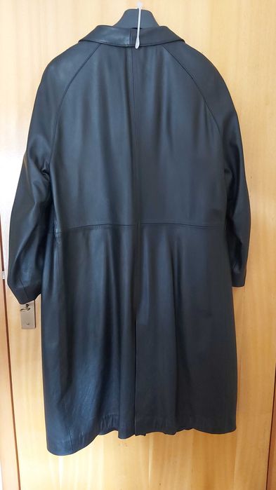 Casaco de pele genuína