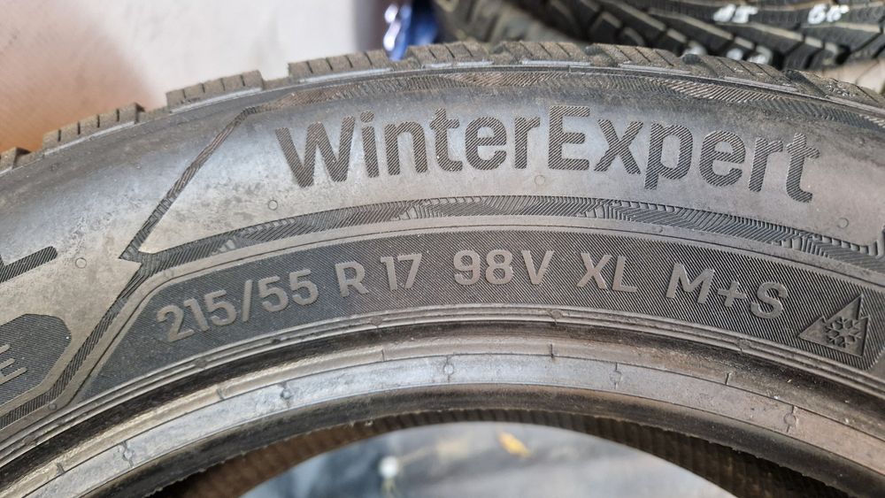 4x 215/55/17 Uniroyal WinterExpert//Świetne/Sprawdzone/Wysyłka