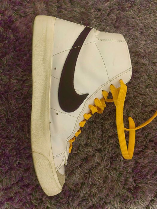 Nike blazer mid couro