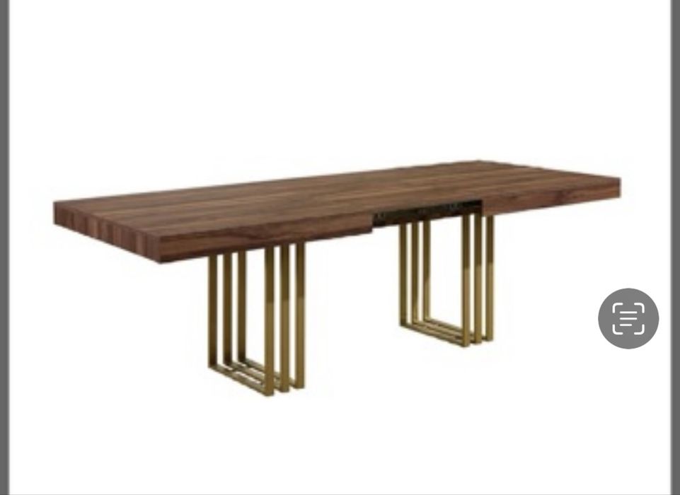 Mesa nova na caixa