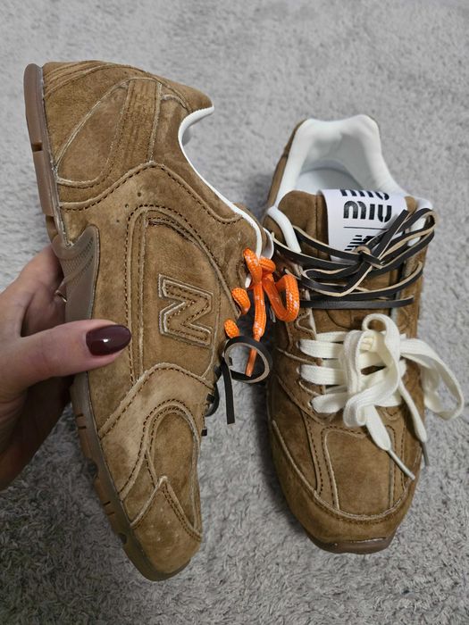 New balance miu miu 38 brazowe