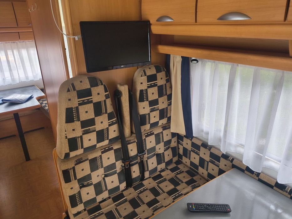 fiat ducato lmc 2001r 2.8jtd alkowa z tylu stolik lub lozko 6.7m 5osobowy