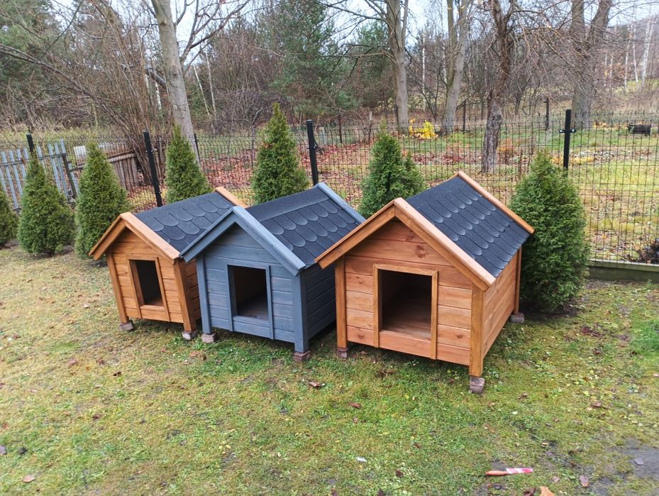 Buda duża, ocieplana, solidna, labrador, owczarek