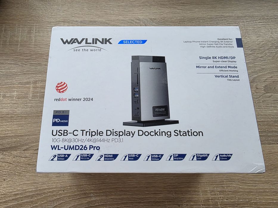 Док-станція на три монітора WAVLINK USB-C WL-UMD26 Pro