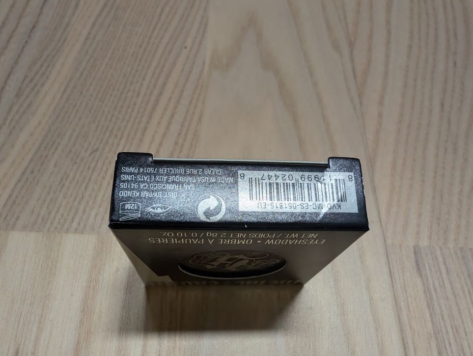 Kat von D metal crush nowy cień Thunderstruck