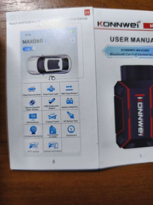 Мультимарочний Автосканер MAXobd 2