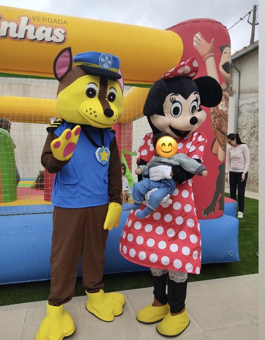 Super mascotes crianças