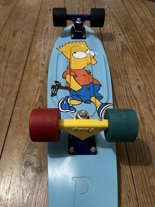 Skate Penny Nickel Edição Especial Bart Simpson