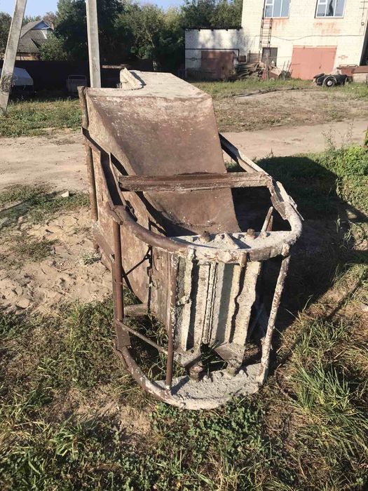 Баня для бетона «Туфелька»,бункер