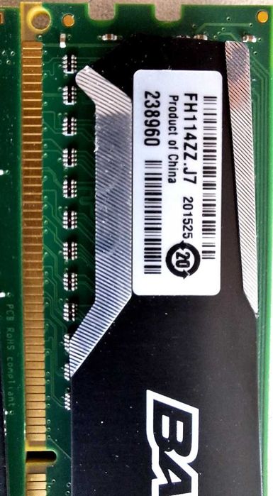 Pamięć BALLISTIX DDR3 8GB(2x4GB) 1600 BLS4G3D1609DS1S00.16FMR2 dual