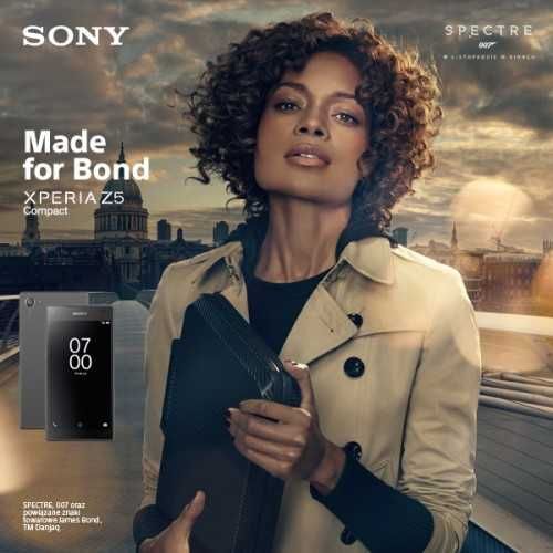 Telefon Sony Xperia Z5 Compact -James Bond 007 Spectre Limited Edition