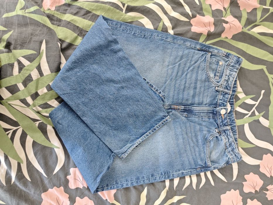 Chłopięce spodnie jeansowe loose fit 158 H&M