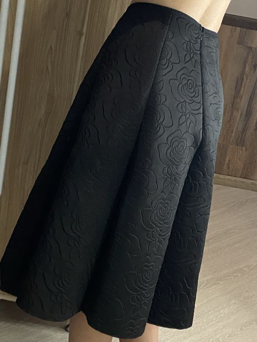 Спідниця максі, принт троянда.