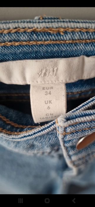 Szerokie spodnie H&M 152