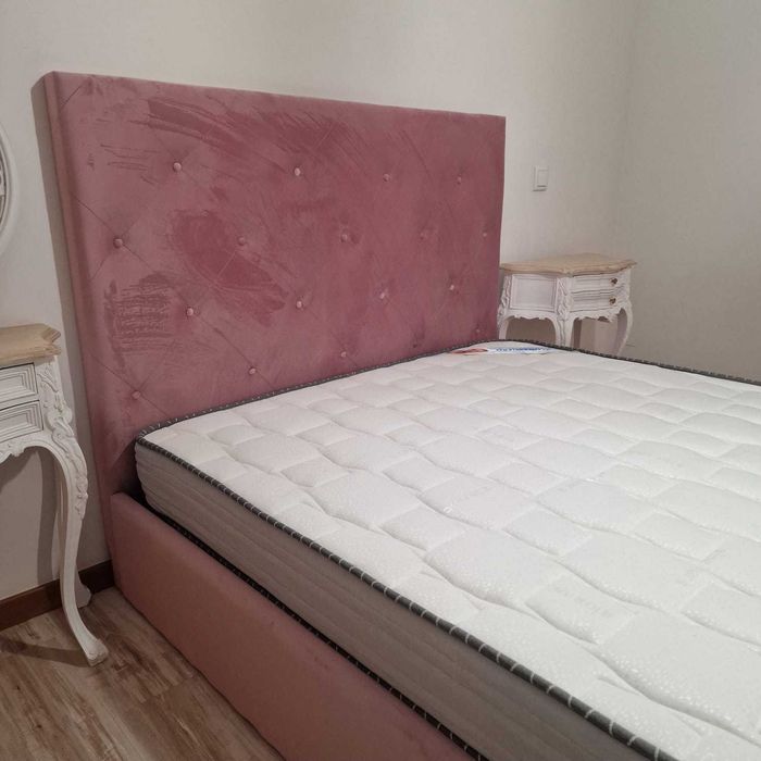 Camas de Casal Estofadas de Luxo 199€ Disp. em Várias Cores! 190x140m!