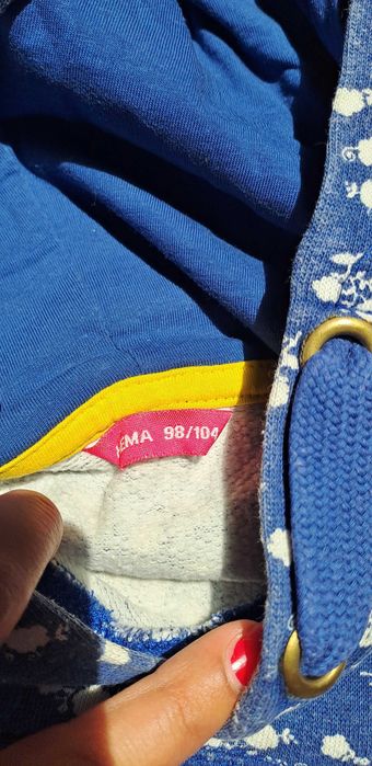 Sweat azul Hema 4 anos