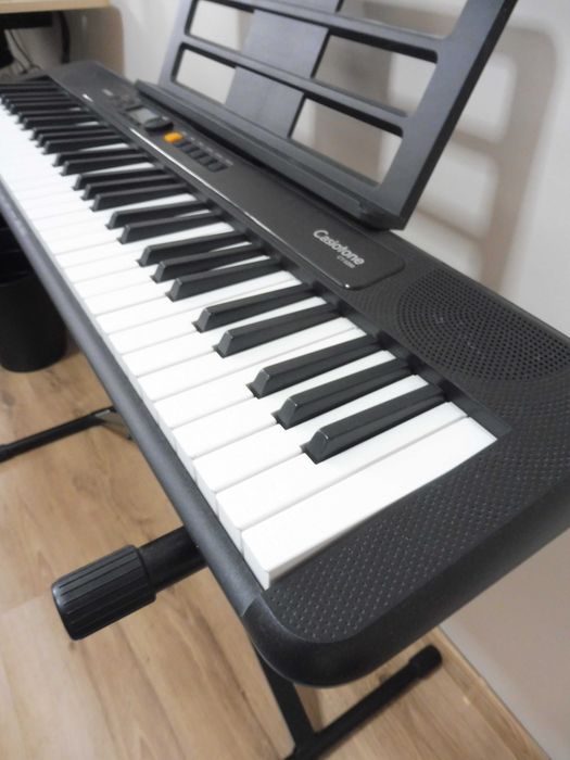 Keyboard Casio Casiotone CT-S200 Czarny + Statyw + Pulpit! Stan BDB