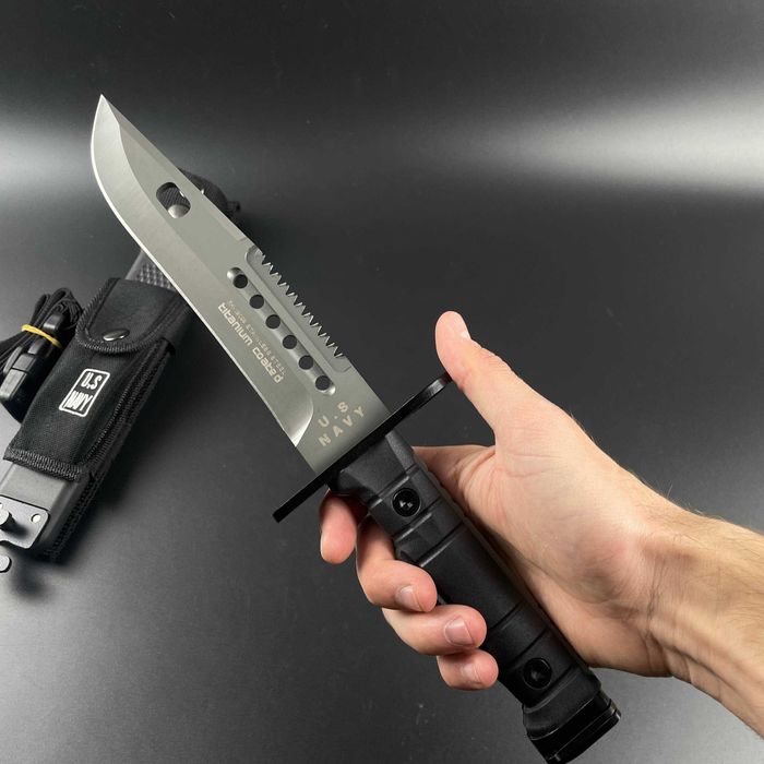 Ніж штурмовий військовий М9 Нож тактический охотничий военный Молли