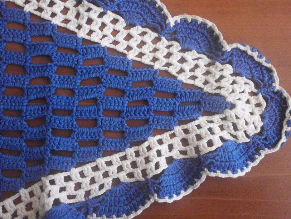 6 Naperon Crochet - Década de 60 - Venda Unitária disponivel