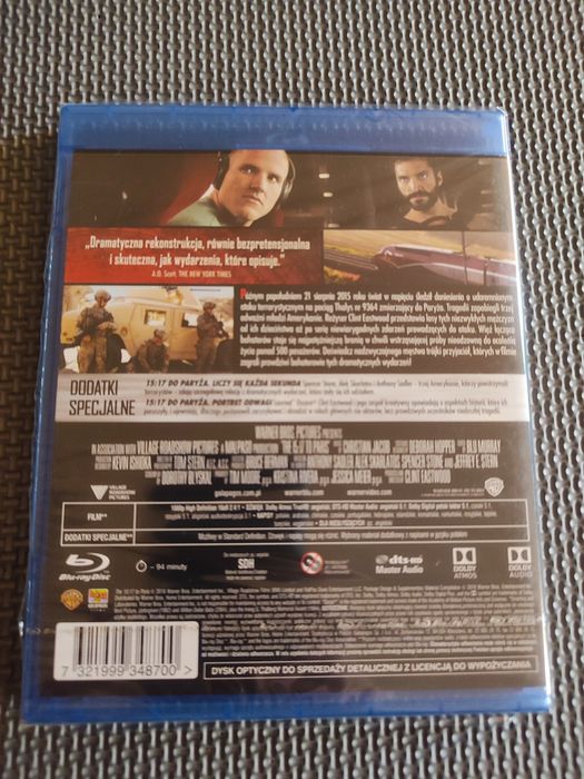 Film 15:17 do Paryża (Clint Eastwood) bluray Pl