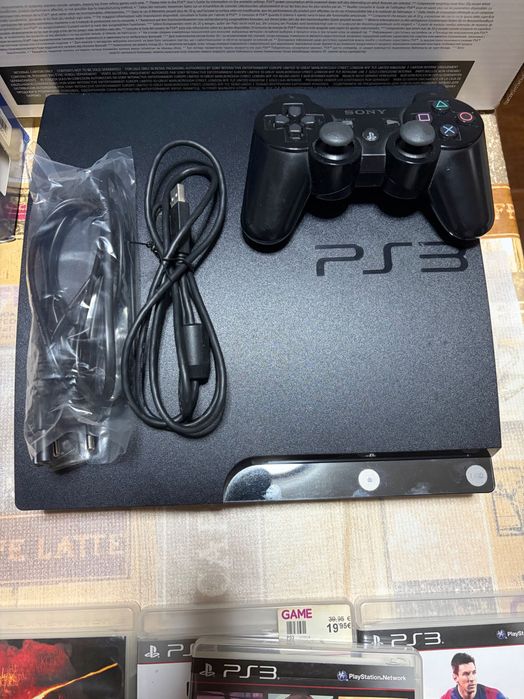 PlayStation 3 Slim + Jogos