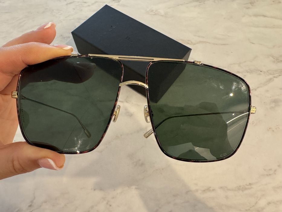 Okulary pilotki Dior Monsieur 2 oryginalne
