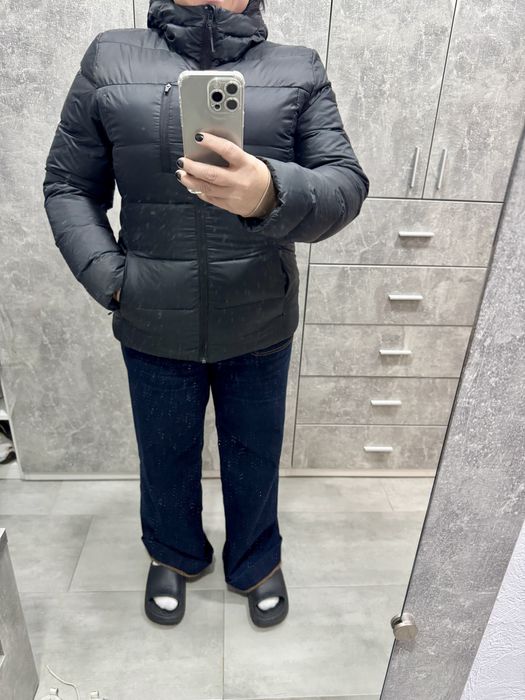 Куртка пуховая женская McKinley  пух перо черный пуховик короткий