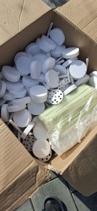 Łącznik kolek do izolacji + zaślepki