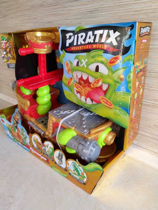 NOWY Piratix Zestaw Kraken Ship Statek Piracki Krakena Adventure World
