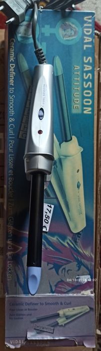 Prancha de cabelo cerâmica Vidal Sassoon